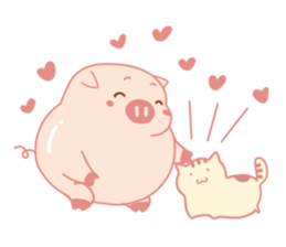 My Cute Lovely Pig, The Ninth Story sticker #12285114