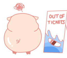 My Cute Lovely Pig, The Ninth Story sticker #12285119