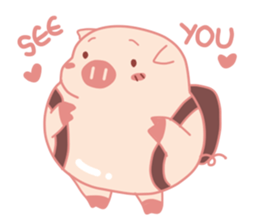 My Cute Lovely Pig, The Ninth Story sticker #12285128