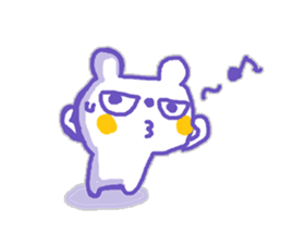 The white bear KUMAMA sticker #12286247