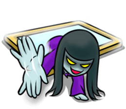 Horror-chan sticker #12287103