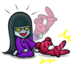 Horror-chan sticker #12287117