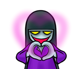 Horror-chan sticker #12287121