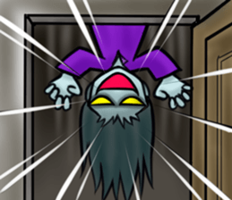Horror-chan sticker #12287124