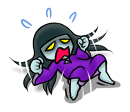 Horror-chan sticker #12287125
