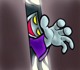 Horror-chan sticker #12287133