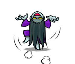 Horror-chan sticker #12287141