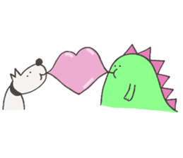 Rex the Dodosaur: Rex and Alfie sticker #12287145