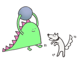 Rex the Dodosaur: Rex and Alfie sticker #12287147