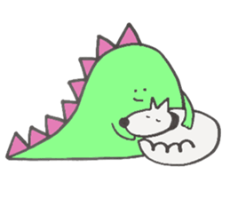 Rex the Dodosaur: Rex and Alfie sticker #12287149