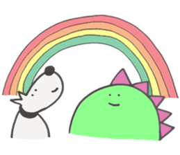 Rex the Dodosaur: Rex and Alfie sticker #12287152