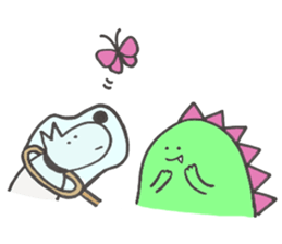 Rex the Dodosaur: Rex and Alfie sticker #12287159