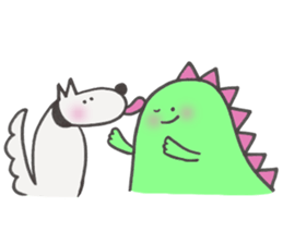 Rex the Dodosaur: Rex and Alfie sticker #12287161