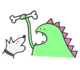 Rex the Dodosaur: Rex and Alfie sticker #12287162