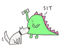 Rex the Dodosaur: Rex and Alfie sticker #12287163