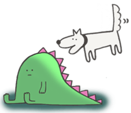 Rex the Dodosaur: Rex and Alfie sticker #12287167