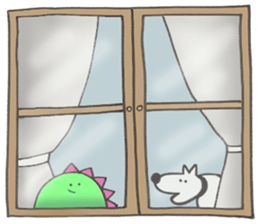 Rex the Dodosaur: Rex and Alfie sticker #12287170