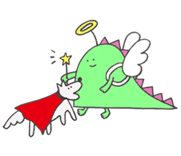 Rex the Dodosaur: Rex and Alfie sticker #12287171