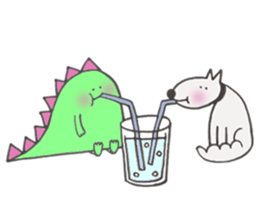 Rex the Dodosaur: Rex and Alfie sticker #12287176