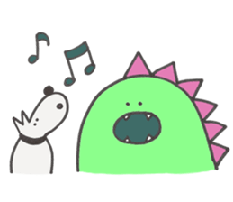 Rex the Dodosaur: Rex and Alfie sticker #12287179