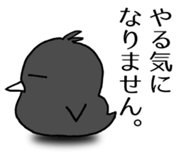 Cheeky crow sticker #12287213