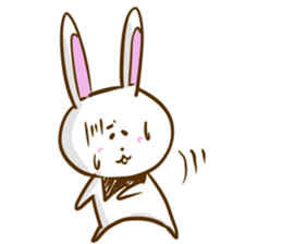 Softness rabbit sticker #12287273
