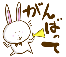 Softness rabbit sticker #12287291