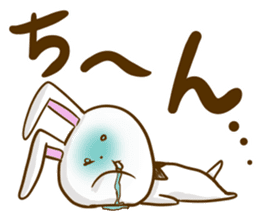 Softness rabbit sticker #12287292