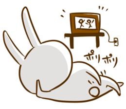 Softness rabbit sticker #12287295