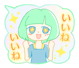 Fuwafuwa girls sticker sticker #12287385