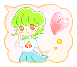 Fuwafuwa girls sticker sticker #12287389