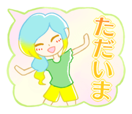 Fuwafuwa girls sticker sticker #12287396