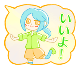 Fuwafuwa girls sticker sticker #12287404