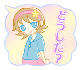 Fuwafuwa girls sticker sticker #12287405