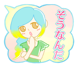 Fuwafuwa girls sticker sticker #12287413