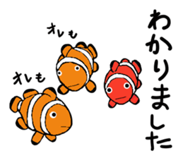 Spooky Aquatic life sticker #12287496