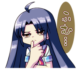 Detective high school girls sticker #12287706