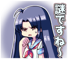 Detective high school girls sticker #12287708