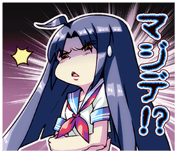 Detective high school girls sticker #12287709