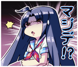 Detective high school girls sticker #12287709