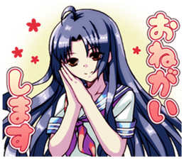 Detective high school girls sticker #12287711