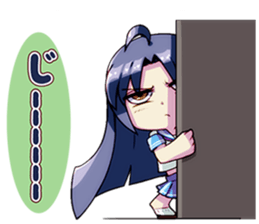 Detective high school girls sticker #12287713