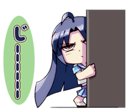 Detective high school girls sticker #12287713