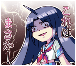 Detective high school girls sticker #12287714