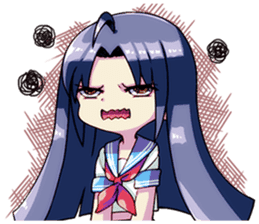 Detective high school girls sticker #12287715