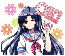 Detective high school girls sticker #12287717