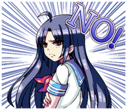 Detective high school girls sticker #12287718