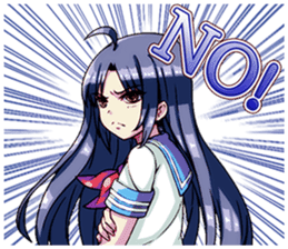 Detective high school girls sticker #12287718