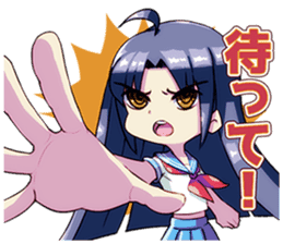 Detective high school girls sticker #12287722