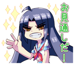 Detective high school girls sticker #12287724